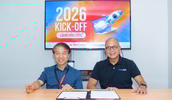 Trusting Social x Welcome Bank Partnership - Contract Signing